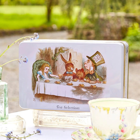 Alice in Wonderland 100 Teabag Selection Tin