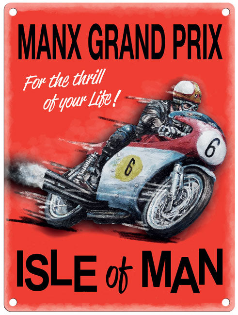 Manx Grand Prix -  Metal Sign